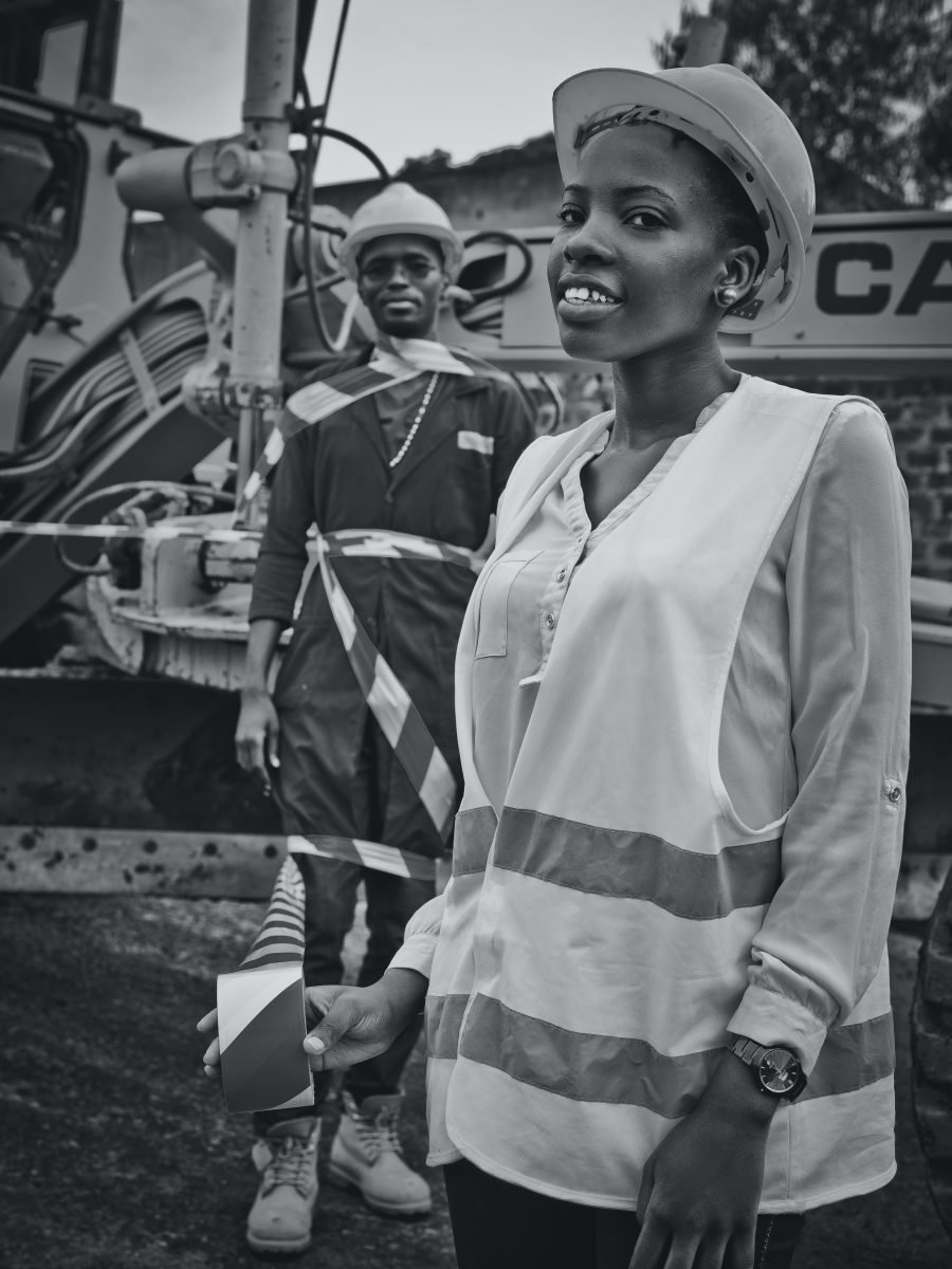 Adasons Ghana site engineers at work
